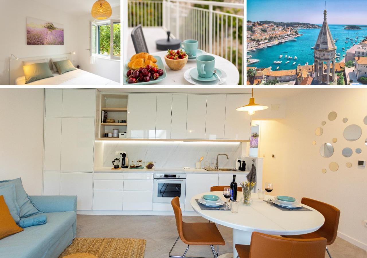 Jesliving Hvar - 2 Bedroom Elegant Apartment With Sea View In Historic Center Of Hvar Town Extérieur photo